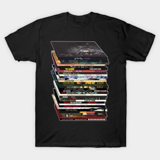 Goth Music CD/Vinyl Stack T-Shirt